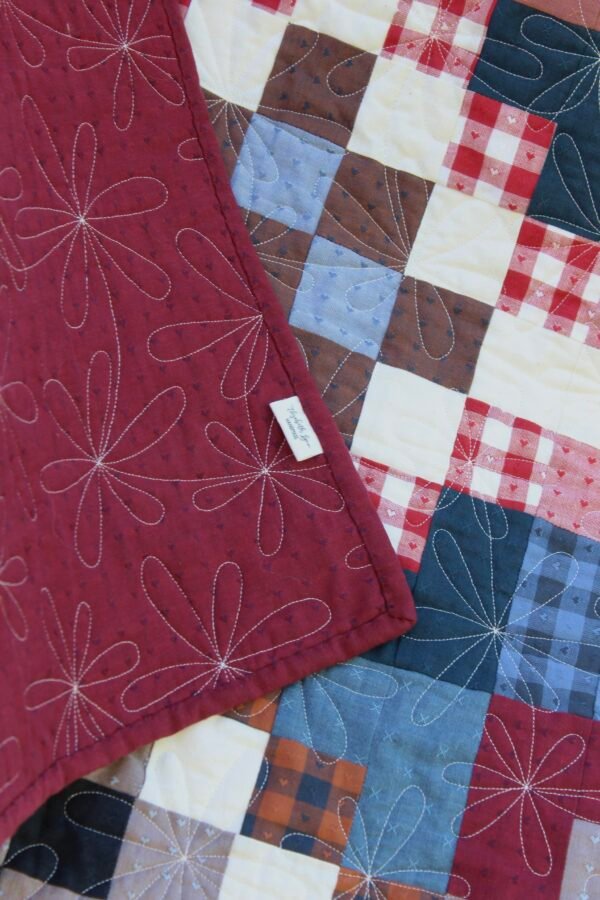 Checkered Garden Firework Quilt - Image 4